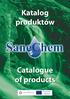 Catalogue of products