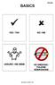 POLISH BASICS YES / TAK NO / NIE UNSURE / NIE WIEM NO SMOKING / PALENIE WZBRONIONE