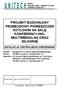 PROJEKT BUDOWLANY PRZEBUDOWY POMIESZCZEŃ KOTŁOWNI NA SALĘ KONFERENCYJNO- MULTIMEDIALNĄ ORAZ SIŁOWNIĘ