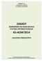 KAMSOFT S.A. 40-235 Katowice ul. 1-Maja 133 Tel. 032-2090705, Fax. 032-2090715 www.kamsoft.pl, biuro@kamsoft.pl KS-AOW'2014