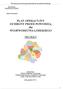 PLAN OPERACYJNY OCHRONY PRZED POWODZIĄ dla WOJEWÓDZTWA ŁÓDZKIEGO PROJEKT