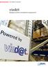 THE POWER OF DELIVERY. viad@t Wydajny system zarządzania magazynem