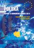 POLSKA RAPORT O KONKURENCYJNOŚCI 2014. Dekada członkostwa Polski w Unii Europejskiej. REDAKCJA NAUKOWA Marzenna Anna Weresa