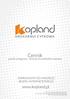 Cennik. www.kopland.pl ZAPRASZAMY DO NASZEGO SKLEPU INTERNETOWEGO. punkt usługowy + drukarnia wielkoformatowa