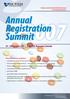 Annual Registration Summit