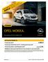 OPEL MOKKA. Cennik AKTUALNA PROMOCJA. OPEL KREDYT 4x25% + GWARANCJA OPEL 4 LATA 1 PROMOCYJNY