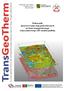 Podręcznik opracowywania map geotermicznych na bazie transgranicznego trójwymiarowego (3D) modelu podłoża