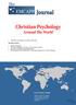 Journal. Christian Psychology Around The World. The. Focus Country: Poland