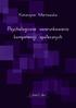 Katarzyna Martowska. Psychologiczne uwarunkowania kompetencji społecznych