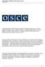 Azja Środkowa: OBWE w obronie wolności w sieci 06 lipca 2012