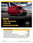 OPEL MOVANO FURGON. Cennik 17% 2 399 zł * AKTUALNA PROMOCJA