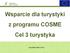 Wsparcie dla turystyki z programu COSME Cel 3 turystyka. 14 października 2014 r.