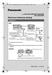 TG6411_6421PD(pd-pd)_QG.fm Page 1 Tuesday, February 24, 2009 7:35 PM. Model KX-TG6411PD/KX-TG6412PD KX-TG6421PD Skrócona instrukcja obsługi