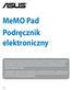 MeMO Pad Podręcznik elektroniczny