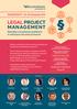 LEGAL PROJECT MANAGEMENT