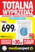 699, WYPRZEDAZ TOTALNA. 30 zł WYPRZEDAZ ZAKUPY LIKWIDACJA EKSPOZYCJI NA KOLEJNE ORAZ BONUS A ++ A SETKI PRODUKTÓW. 5kg