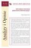 Nr 103 grudzieñ 2009. Jak zwiêkszyæ inwestycje spo³eczeñstwa informacyjnego? Analyses & Opinions. Tomasz Grzegorz Grosse