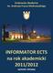 Krakowska Akademia im. Andrzeja Frycza Modrzewskiego. INFORMATOR ECTS na rok akademicki 2011/2012. semestr zimowy