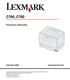 C760, C762. Podręcznik użytkownika. www.lexmark.com. Czerwiec 2004