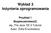 Wykład 3 Inżynieria oprogramowania. Przykład 1 Bezpieczeństwo(2) wg The Java EE 5 Tutorial Autor: Zofia Kruczkiewicz