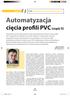 Automatyzacja cięcia profili PVC (część II)