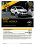 OPEL MOKKA. 4 000 zł. Cennik AKTUALNA PROMOCJA