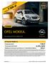 OPEL MOKKA. Cennik AKTUALNA PROMOCJA