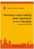 Informacja o stanie realizacji zadań oświatowych w m. st. Warszawie w roku szkolnym 2009-2010