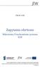 JTW SP. Z OO. Zapytanie ofertowe. Wdrożenie/Uruchomienie systemu B2B