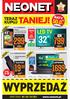 WYPRZEDAZ 799, 299, 1699, TANIEJ! LED TV TERAZ KUPUJ RATY DO. 200zł. 30zł 16 GB KUPUJ TERAZ! OD 1 DO 7.10.2015. www.neonet.pl 1899,- 49 99 TANIEJ!