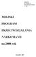 Załącznik do uchwały Nr... Rady Miejskiej Kalisza z dnia... MIEJSKI PROGRAM PRZECIWDZIAŁANIA NARKOMANII. na 2008 rok