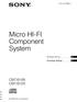 Micro HI-FI Component System