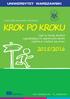 KROK PO KROKU 2015/2016. Uniwersytet Warszawski. czyli co każdy student wyjeżdżający na zagraniczne studia częściowe wiedzieć powinien