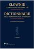 TERMINOLOGII PRAWNICZEJ DICTIONNAIRE POLSKO FRANCUSKI DE LA TERMINOLOGIE JURIDIQUE POLONAIS FRANÇAIS ALEKSANDRA MACHOWSKA . WYDANIE.