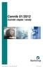 Export Pricelist 2002 Cennik 01/2012 liczniki ciepła i wody