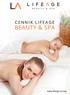 CENNIK LIFEAGE BEAUTY & SPA. www.lifeage.eu/spa