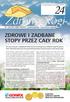 ZDROWE I ZADBANE ZDROWE I ZADBANE STOPY PRZEZ CAŁ STOPY PRZEZ CA Y Ł ROK Y ROK