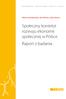 Marta Gumkowska, Jan Herbst, Julia Huszcz. Społeczny kontekst rozwoju ekonomii społecznej w Polsce Raport z badania