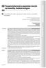 Poczucie koherencji u pacjentów chorych na hemofilię. Badania wstępne Sense of coherence among patients with hemophilia. Preliminary studies