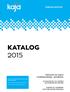 KATALOG 2015. kaja.szczecin.pl. Akcesoria do mycia i profesjonalnego sprzątania. Accessories for car washing and professional cleaning