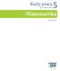 Karty pracy. dla uczniów klasy. Matematyka. październik