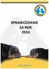 SPRAWOZDANIE! ZA!ROK! 2014!