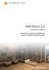 CAD Decor 2.2 instrukcja instalacji. wszechstronny program do projektowania, wyceny i wizualizacji różnego typu wnętrz