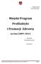 Miejski Program Profilaktyki i Promocji Zdrowia