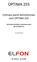 OPTIMA 255. Cyfrowy panel domofonowy serii OPTIMA 255 2011 ELFON. Instrukcja instalacji i programowania dla instalatorów. V.1.