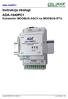 ADA-1040PC1. Instrukcja obsługi ADA-1040PC1. Konwerter MODBUS-ASCII na MODBUS-RTU