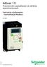 Altivar 12. Przemienniki częstotliwości do silników asynchronicznych. Instrukcja użytkowania komunikacja Modbus 04/2009. www.schneider-electric.