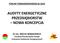 FORUM TERMOMODERNIZACJA 2014 AUDYTY ENERGETYCZNE PRZEDSIĘBIORSTW NOWA KONCEPCJA