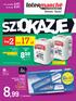 8,99 / 1 zestaw. 3 zł. kup2 za17 zł. 11,99 PASTA DO ZĘbÓW BLEND-A-MED 3 rodzaje 2 x 100 ml (w tym druga 50% GRAtis) wtedy 8 50