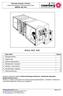 Airbox A20, A40. Instrukcja obsługi i montaŝu central wentylacyjno-klimatyzacyjnych typu AIRBOX A20, A40